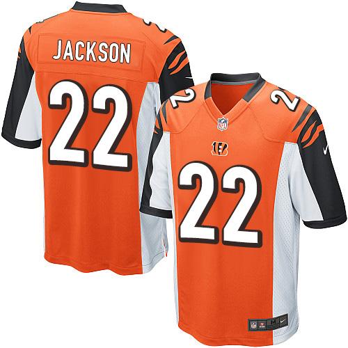 Nike Bengals #22 William Jackson Orange Alternate Youth Stitched NFL Elite Jersey - Click Image to Close